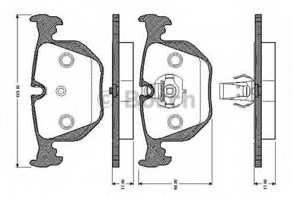 BOSCH 0 986 TB2 205