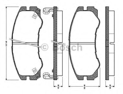 BOSCH 0 986 TB2 234