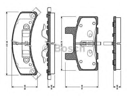 BOSCH 0 986 TB2 271