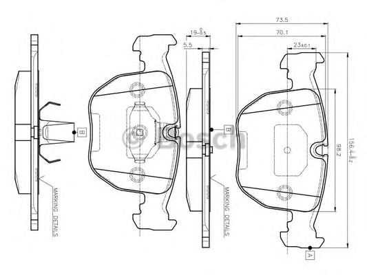 BOSCH 0 986 TB2 292