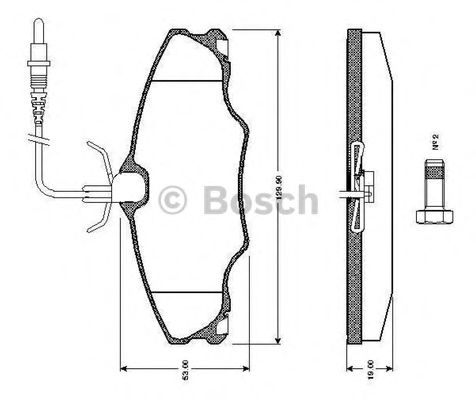 BOSCH 0 986 TB2 296