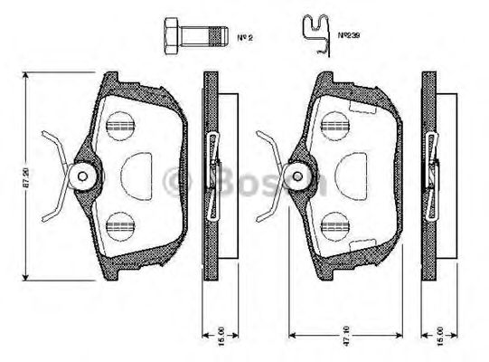 BOSCH 0 986 TB2 298