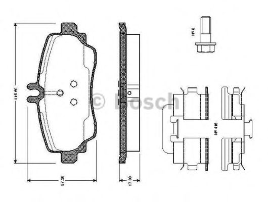 BOSCH 0 986 TB2 322