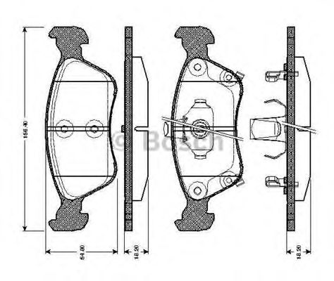 BOSCH 0 986 TB2 332