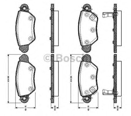 BOSCH 0 986 TB2 336