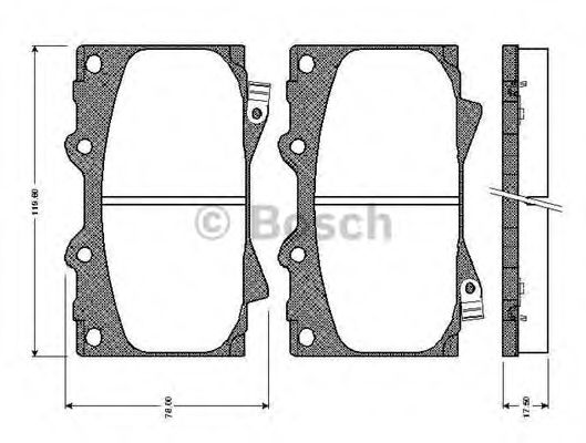 BOSCH 0 986 TB2 348