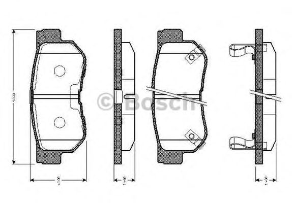 BOSCH 0 986 TB2 370