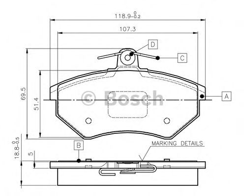 BOSCH 0 986 TB2 506