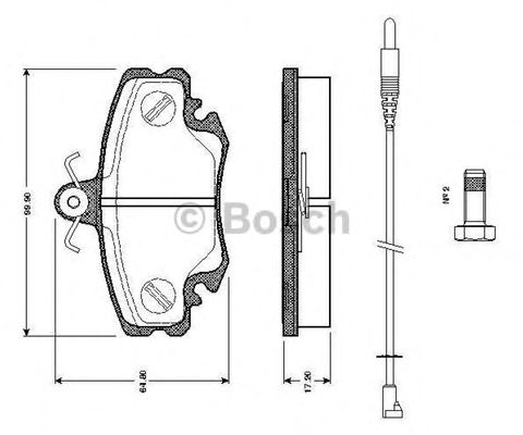 BOSCH 0 986 TB2 513