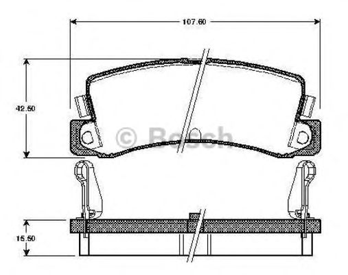 BOSCH 0 986 TB2 564