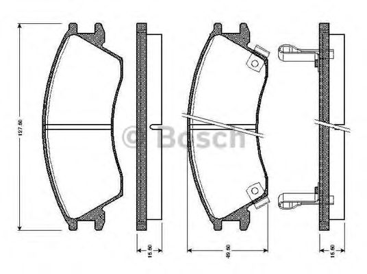 BOSCH 0 986 TB2 570