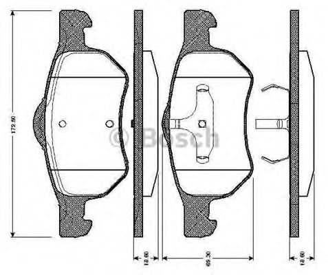 BOSCH 0 986 TB2 841