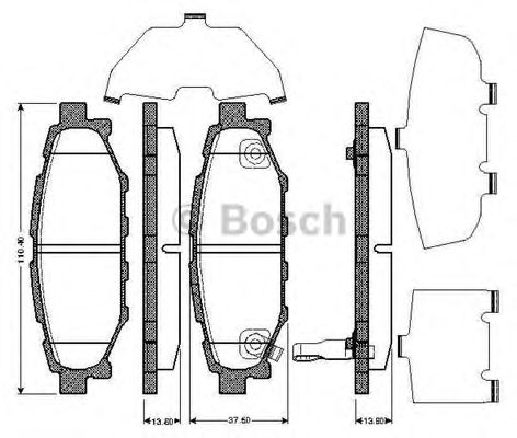 BOSCH 0 986 TB2 894