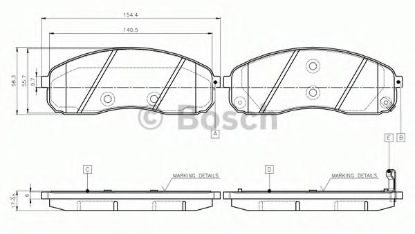 BOSCH 0 986 TB2 947