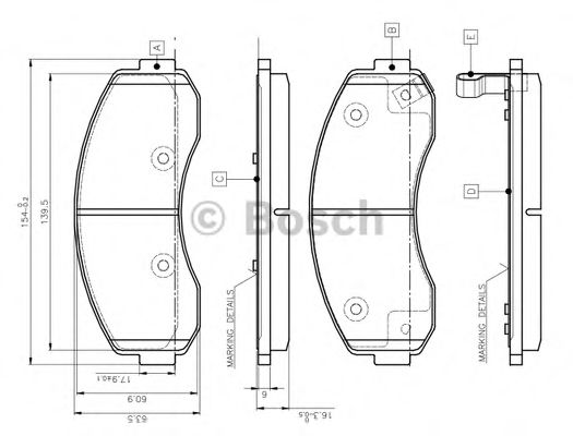 BOSCH 0 986 TB3 045