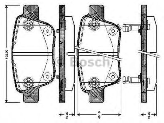 BOSCH 0 986 TB3 072