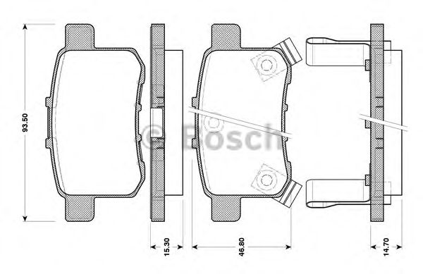 BOSCH 0 986 TB3 085