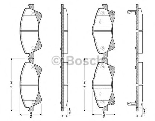 BOSCH 0 986 TB3 086