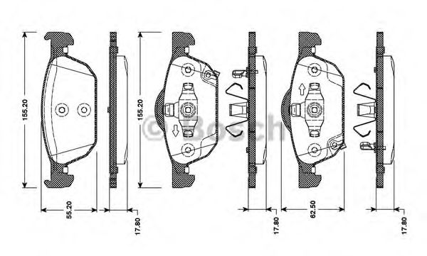 BOSCH 0 986 TB3 092