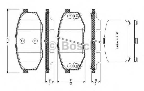 BOSCH 0 986 TB3 113