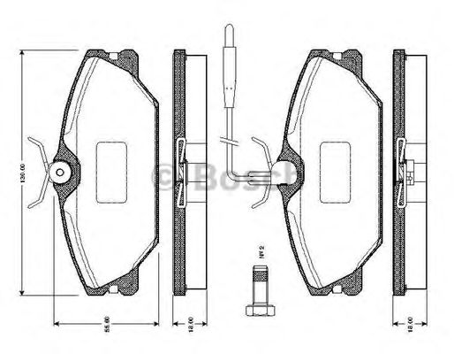 BOSCH 0 986 TB2 010