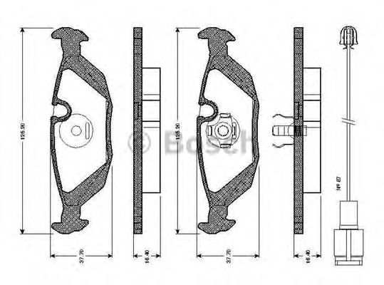 BOSCH 0 986 TB2 082