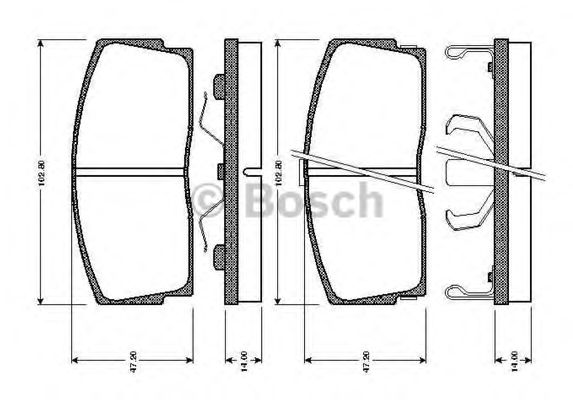 BOSCH 0 986 TB2 132