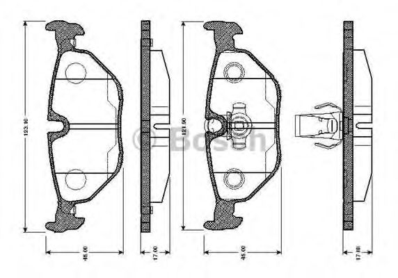BOSCH 0 986 TB2 145