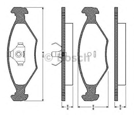 BOSCH 0 986 TB2 155