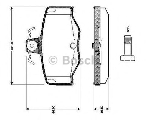 BOSCH 0 986 TB2 191