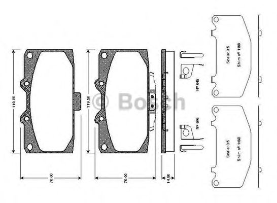 BOSCH 0 986 TB2 294