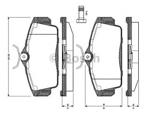 BOSCH 0 986 TB2 346