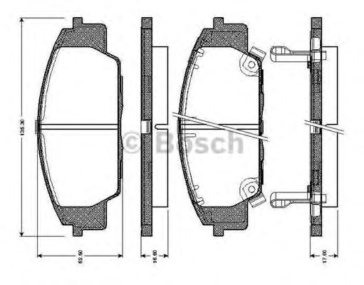 BOSCH 0 986 TB2 364