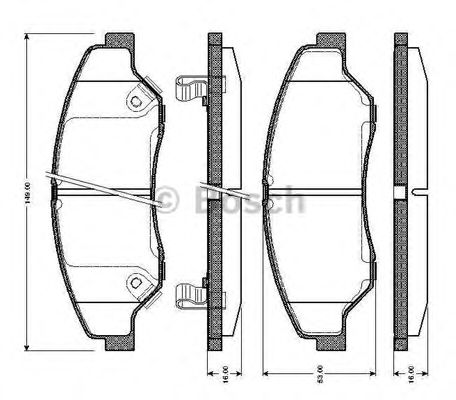 BOSCH 0 986 TB2 366