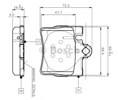 BOSCH 0 986 TB2 378