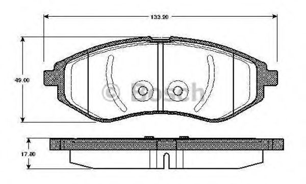 BOSCH 0 986 TB2 447