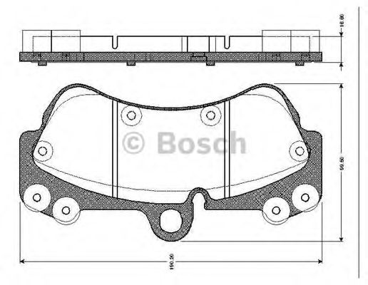 BOSCH 0 986 TB2 454