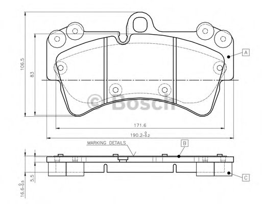 BOSCH 0 986 TB2 455