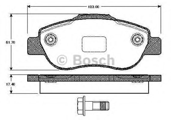 BOSCH 0 986 TB2 879