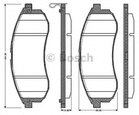 BOSCH 0 986 TB2 888