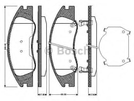 BOSCH 0 986 TB2 892