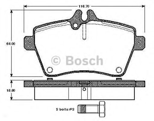 BOSCH 0 986 TB2 898