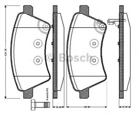 BOSCH 0 986 TB2 936