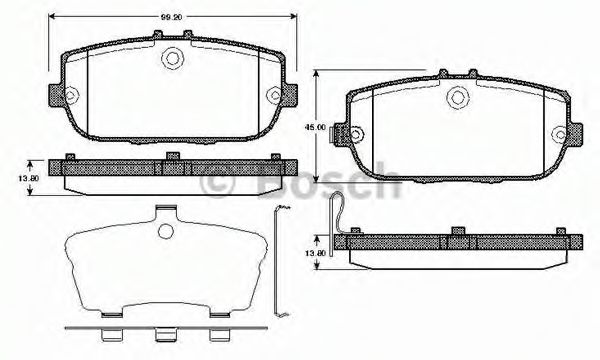 BOSCH 0 986 TB2 970