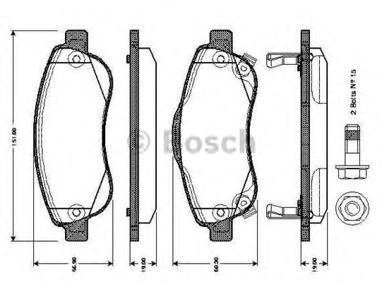 BOSCH 0 986 TB3 013