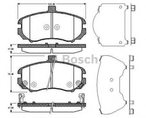 BOSCH 0 986 TB3 040