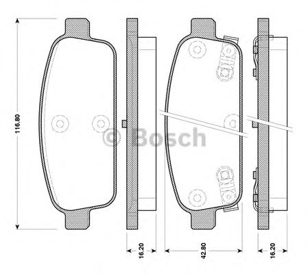 BOSCH 0 986 TB3 105