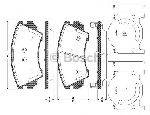 BOSCH 0 986 TB3 107