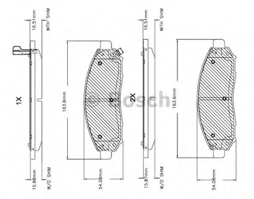 BOSCH F 03B 150 151