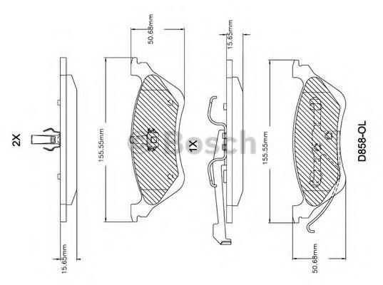 BOSCH F 03B 150 303